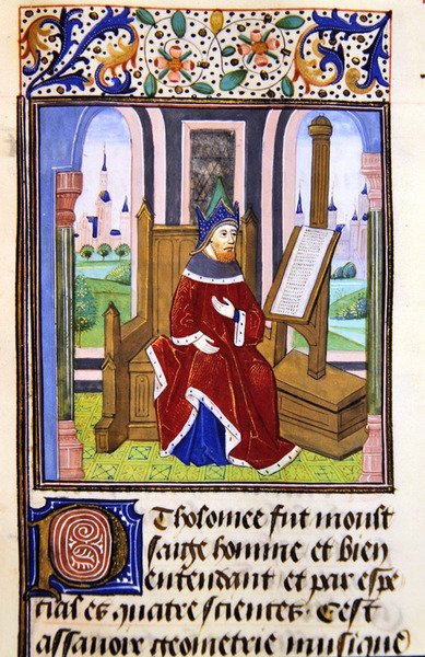 A Philosopher, possibly Pilofounce (from Histoire des Philosophes) by French School