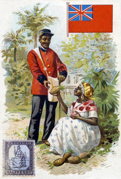 A Postman in Trinidad, late 19th century by French School
