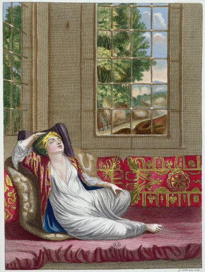 A Turkish Woman, from the Recueil d