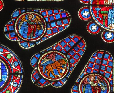 A Censing Angel and St Mark