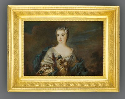 A Lady Called Louise-Jeanne de Durfot, Duchesse de Mazarin et de la Meilleraye, c.1750 by French School