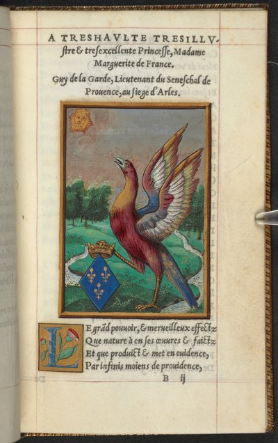 A phoenix, from 