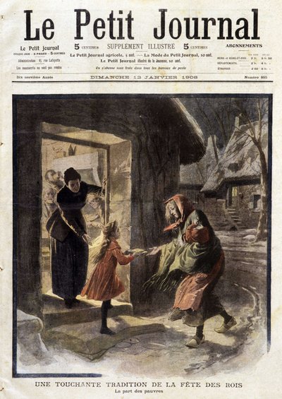 A touching tradition of the feast of kings: the share of the poor - in 