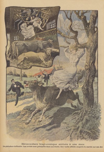 A tragicomic wedding misadventure by French School