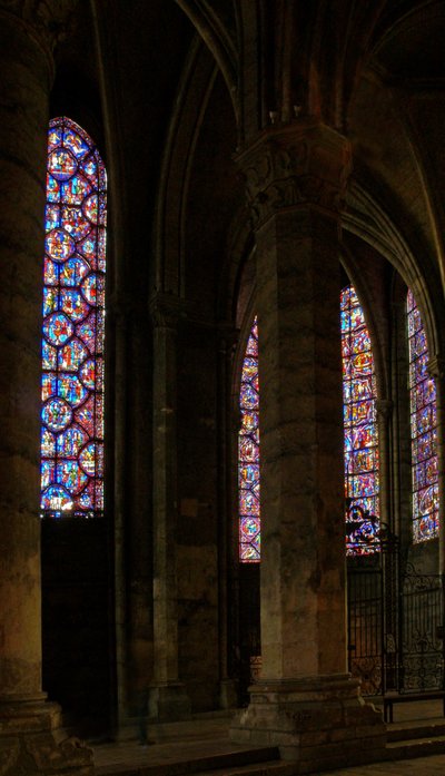 A View of the Chapel of the Confessors by French School