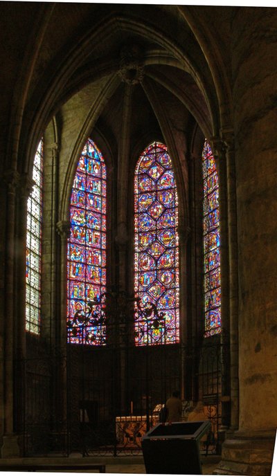 A View of the Chapel of the Confessors by French School