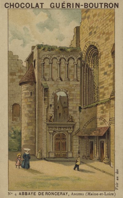 Abbaye de Ronceray, Angers, Maine-et-Loire by French School