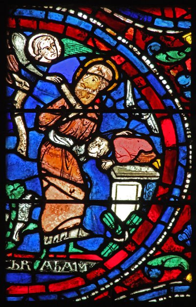 Abraham is Interrupted in His Sacrifice of Isaac by French School