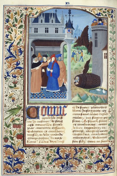 Boccaccio Observing Torture, from 