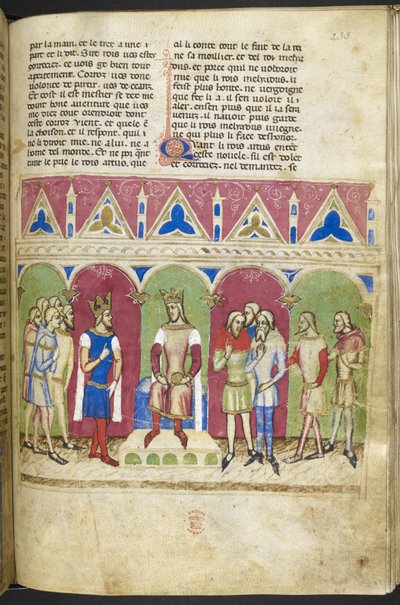 Roman du Roy Meliadus de Leonnoys, c.1352 by French School