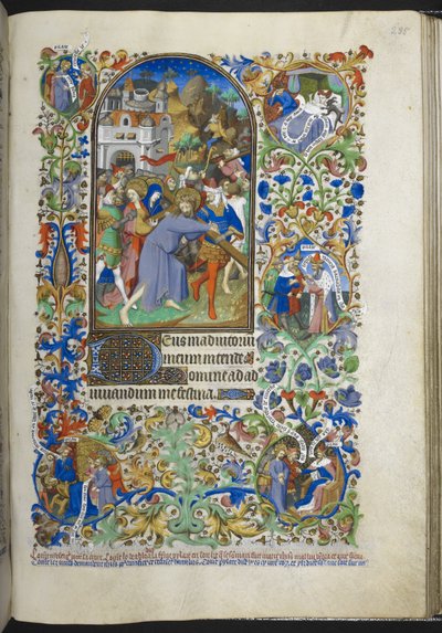 Christ Carrying the Cross, from Book of Hours (The Bedford Hours) by French School