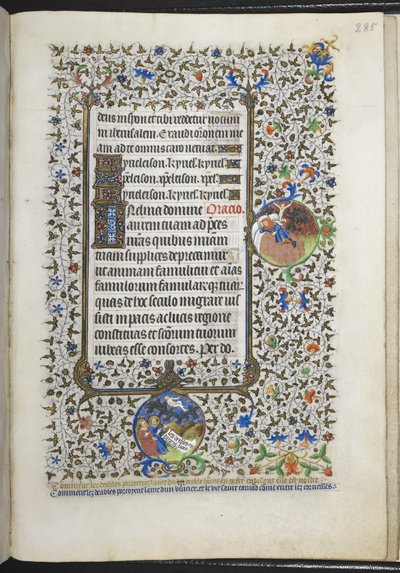 Book of Hours (The Bedford Hours) c.1410-30 by French School