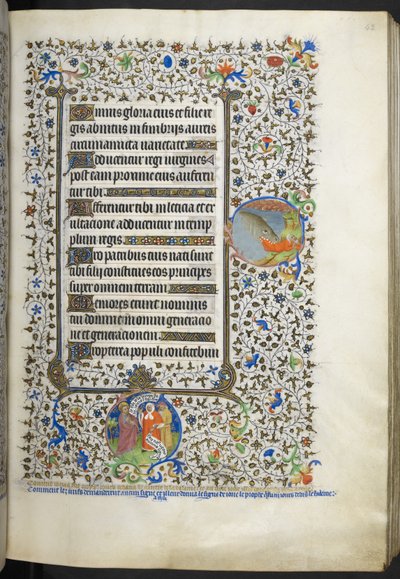 Book of Hours (The Bedford Hours) c.1410-30 by French School