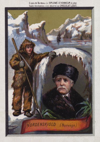 Adolf Erik Nordenskiold, Finnish-Swedish Arctic Explorer by French School