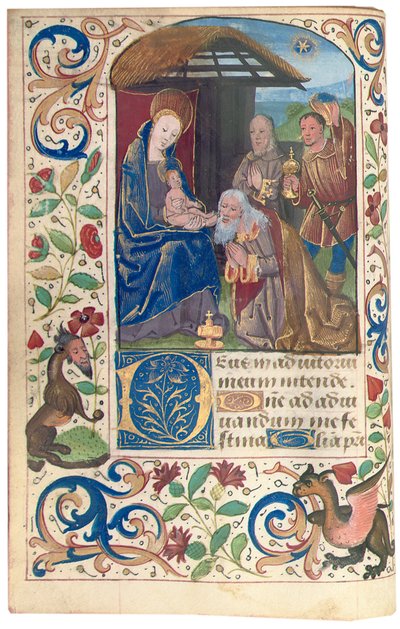 Adoration of the Magi, Illustration from 