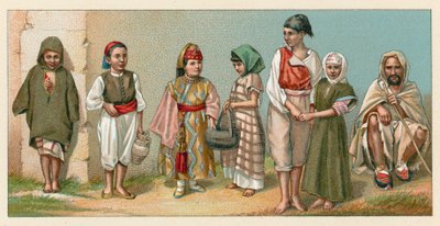African Costume by French School