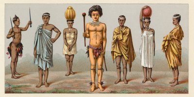 Africa Costume by French School