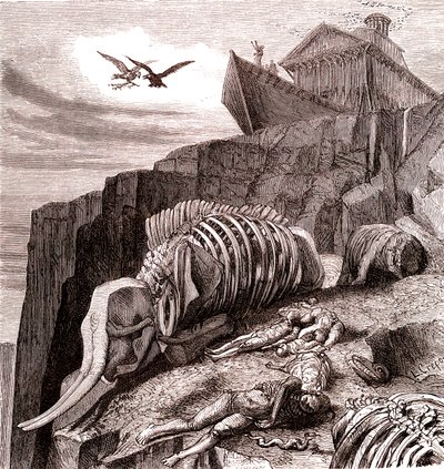 After the Flood (Bible) by French School