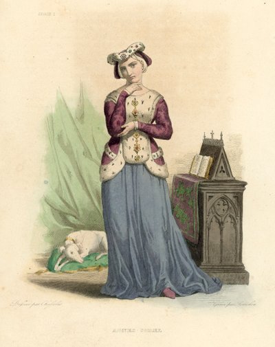 Agnes Sorel by French School