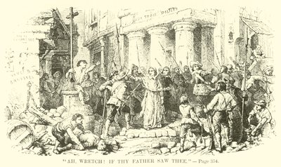 Ah, wretch! If thy father saw thee by French School