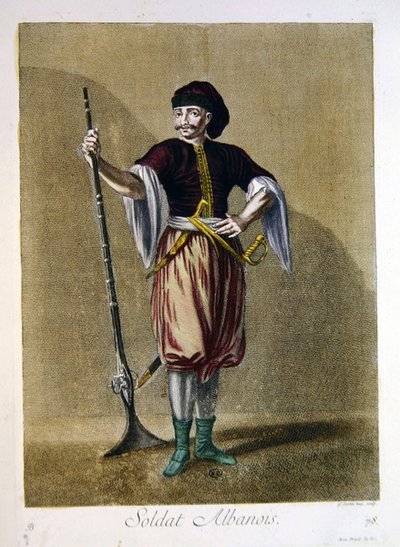 Albanian Soldier, from the 