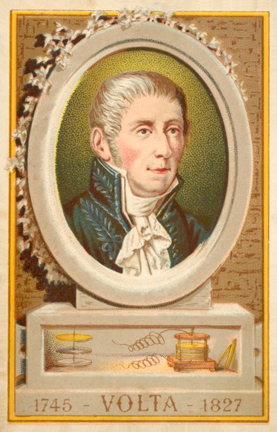 Alessandro Volta, Italian Physicist by French School
