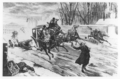 Alexander II assassinated in St Petersburg, 13 March 1881 by French School