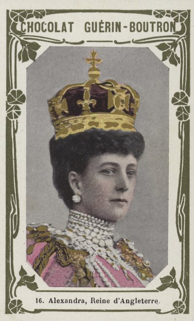 Alexandra, Queen of England by French School