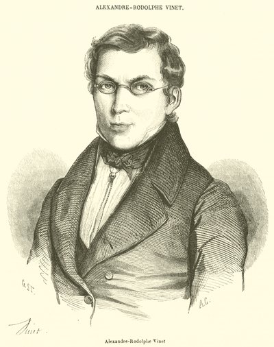 Alexandre-Rodolphe Vinet by French School