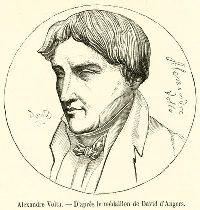 Alexandre Volta by French School
