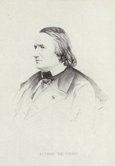 Alfred De Vigny by French School
