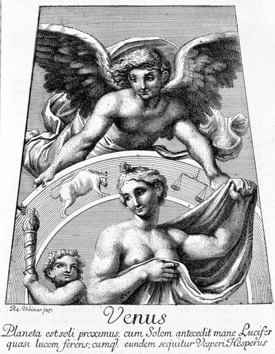 Allegory of the planet Venus - in 