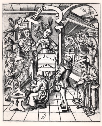 Allegory of Music by French School