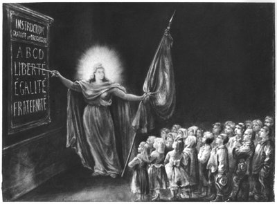 Allegory of the Law on Education Passed by Jules Ferry, 1881 by French School