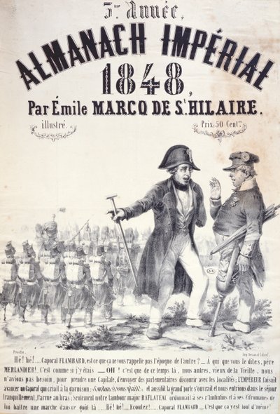 Almanach Imperial by Emile Marco de St. Hilaire, 1848 by French School