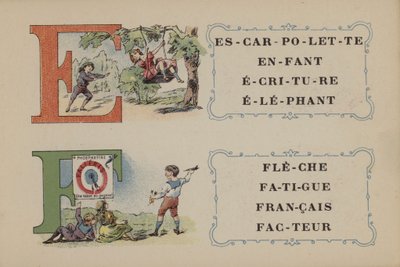 Alphabet De La Phosphatine Falieres by French School