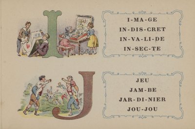 Alphabet De La Phosphatine Falieres by French School