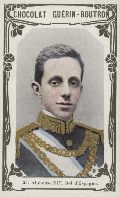 Alfonso XIII, King of Spain by French School