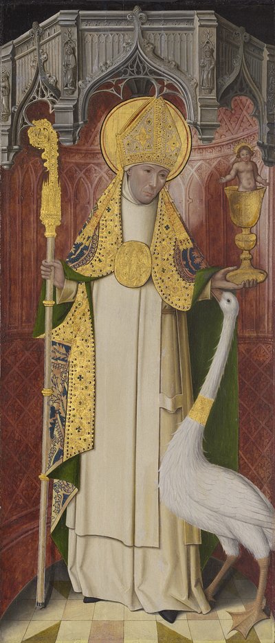 Altarpiece from Thuison-les-Abbeville: Saint Hugh of Lincoln, 1490-1500 by French School