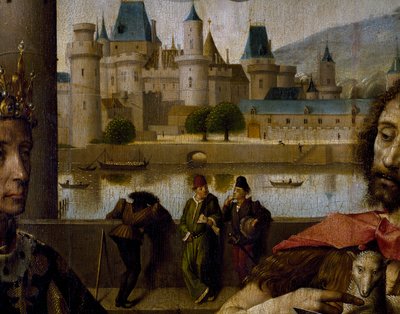Altarpiece of Parliament of Paris (detail) by French School