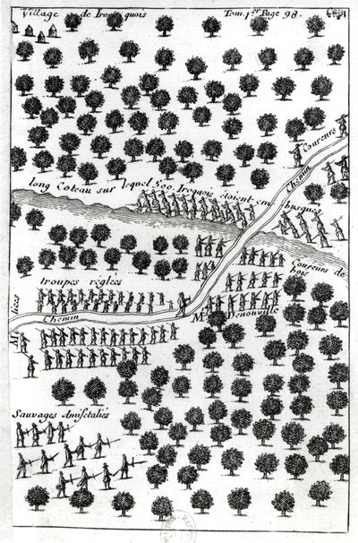 Ambush of the Iroquois, from 