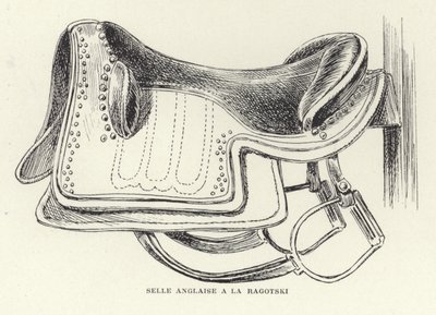 An English Saddle by Ragotski by French School