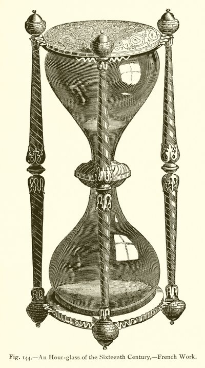 An Hourglass of the Sixteenth Century, French Work by French School