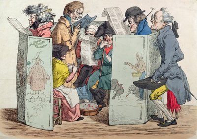 An Outdoor Literary Salon, early 19th century by French School
