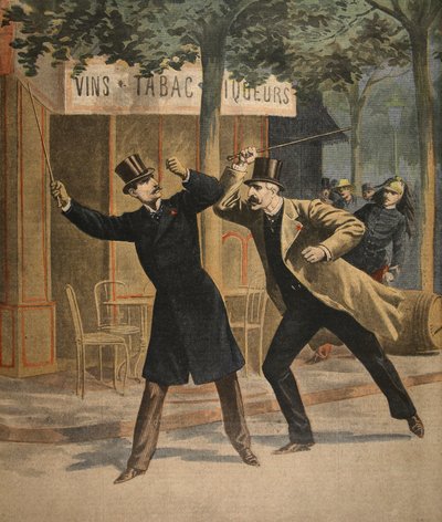 An Incident between Esterhazy and Picquart by French School
