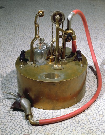 Anaesthetic apparatus designed by Raphael Dubois for Dr. Paul Bert by French School