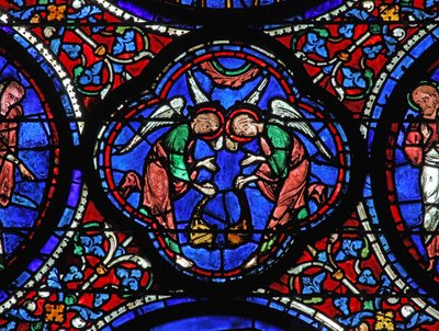 Angels Attending the Entombment of the Virgin by French School
