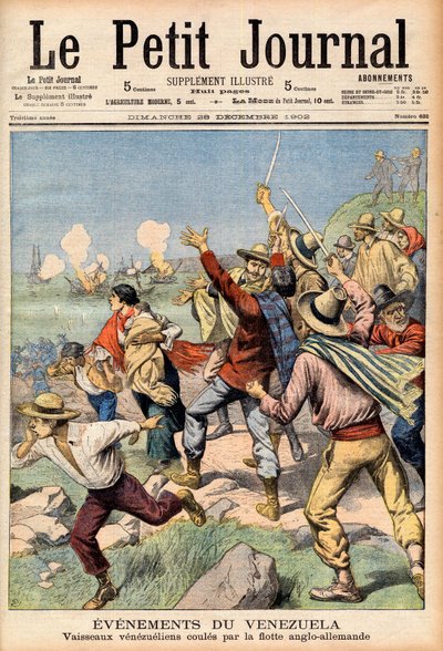 Anglo-German intervention in Venezuela in 1902-1903 - First page of 