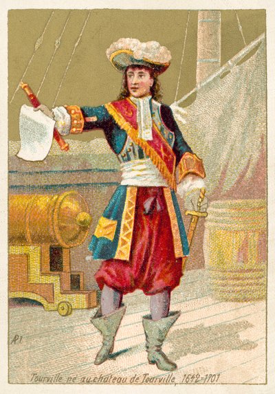 Anne Hilarion de Tourville, French Naval Commander by French School