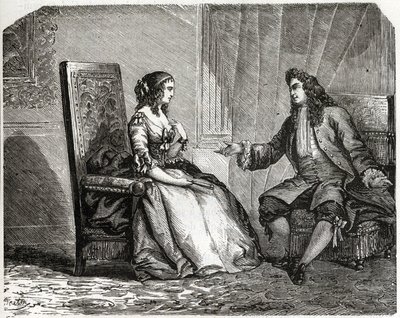 Anne Ninon of the Enclos (or Ninon de Lenclos or Ninon de Lanclos) by French School
